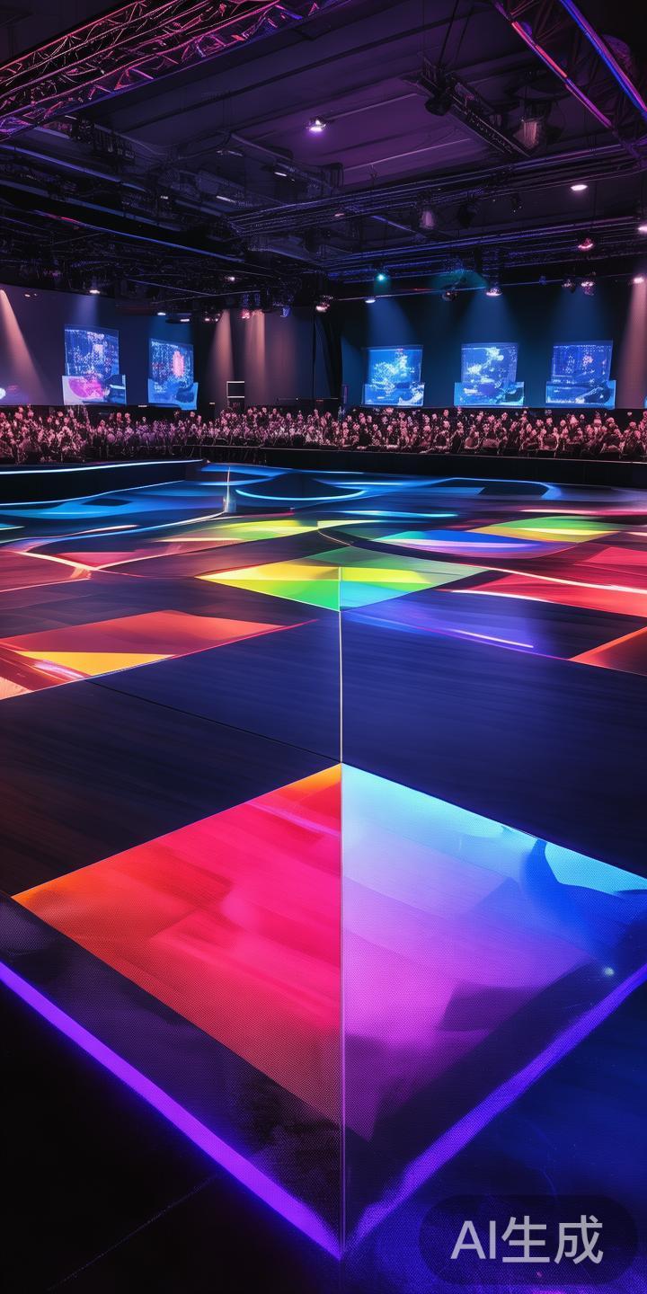 三角洲DB电竞地板升级打造沉浸式电竞场馆新体验